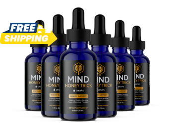 Mind Honey Trick 6 bottle best value package for maximum long term cognitive vitality and neural resilience